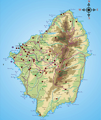 naxos map